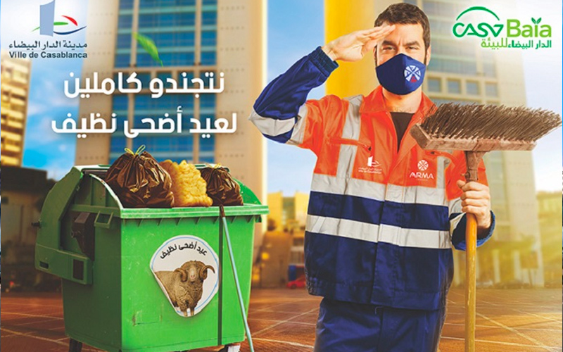 Aid Al-Adha : lancement d’une campagne de sensibilisation pour gérer les déchets à Casablanca