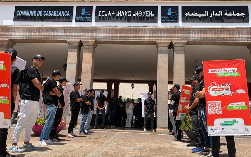 بالصور: هكذا تستعد مدينة الدار البيضاء لتدبير أزبال ومخلفات عيد الأضحى